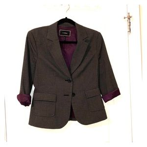 Houndstooth blazer